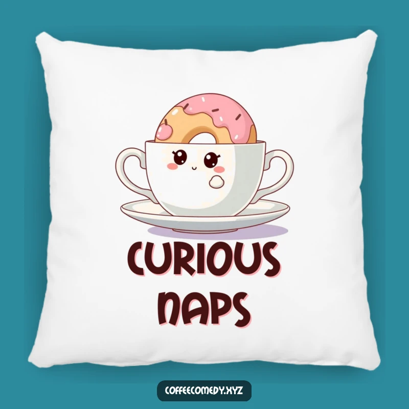 Funny Kawaii Doughnut Pillow: Cozy Curiosity, Perfect Accent Gift!