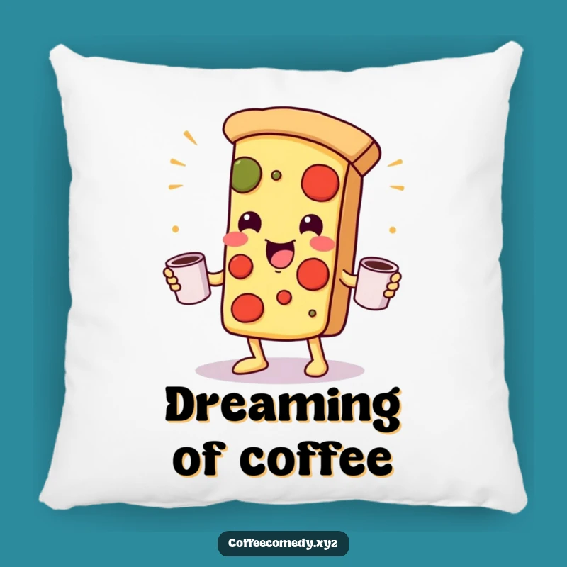 Funny Kawaii Pizza Pillow: Cozy Playfulness, Perfect Accent Gift!