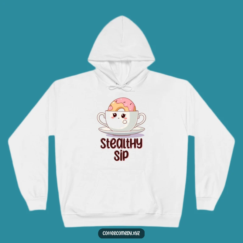 Funny Kawaii Doughnut Hoodie: Cozy Curiosity, Perfect Snuggle Gift!