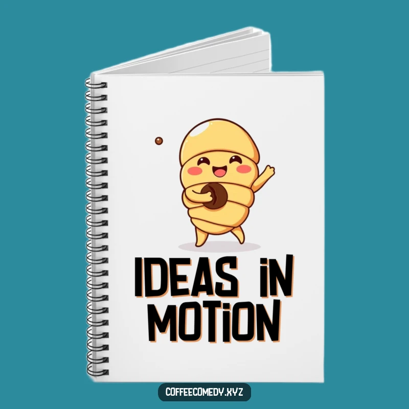 Funny Kawaii Croissant Notebook: Joyful Notes, Perfect Recipe Gift!