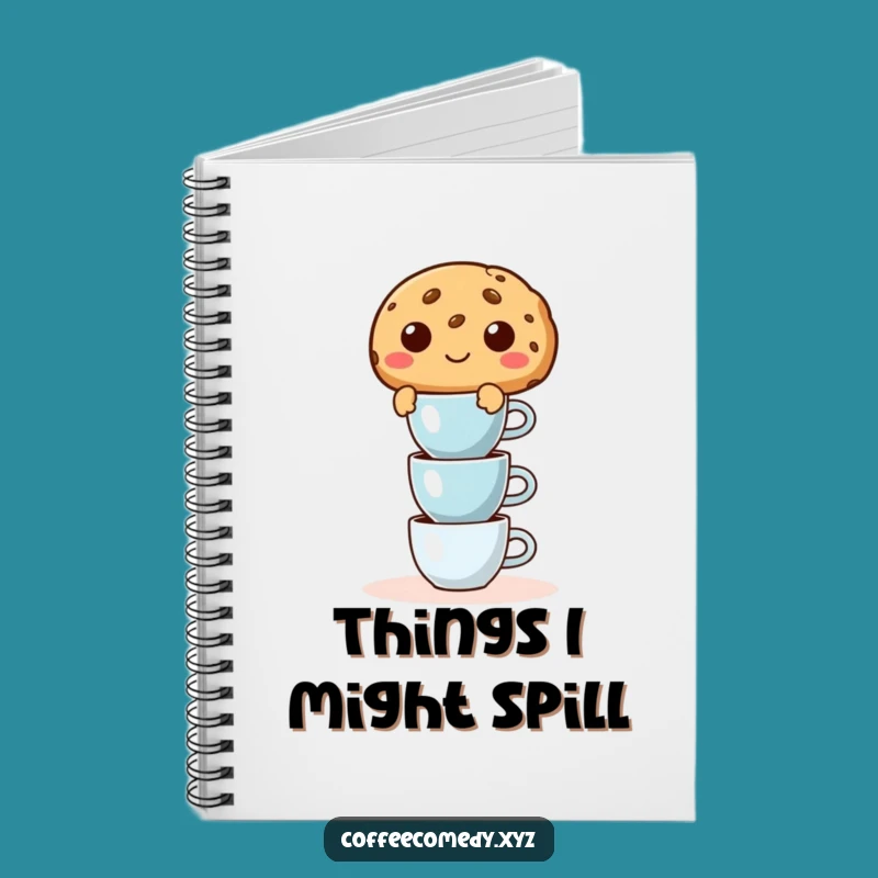 Funny Cookie Notebook: Mischievous Balancer for Notes, Ideal Funny Gift